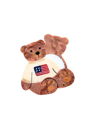 Solar Eclipse Hand Painted Compact Mirror