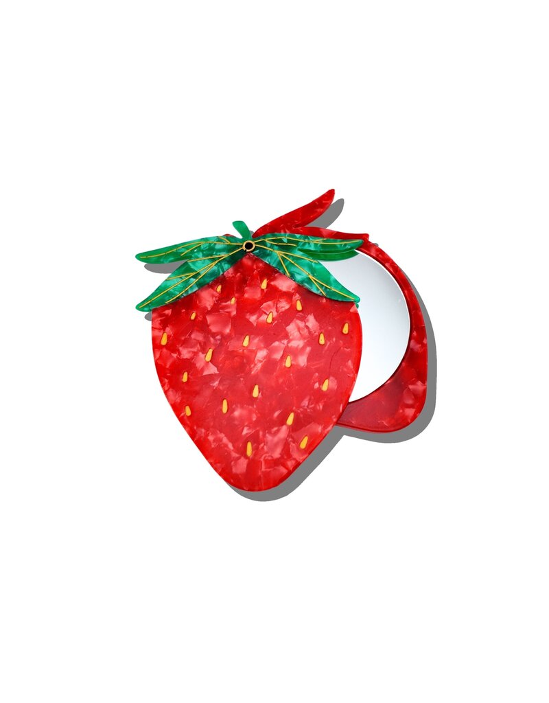 Solar Eclipse Hand Painted Compact Mirror