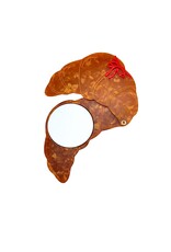 Solar Eclipse Hand Painted Compact Mirror