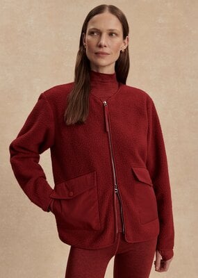 Varley Marina Collarless Fleece