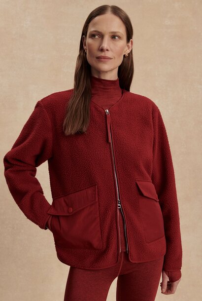 Marina Collarless Fleece