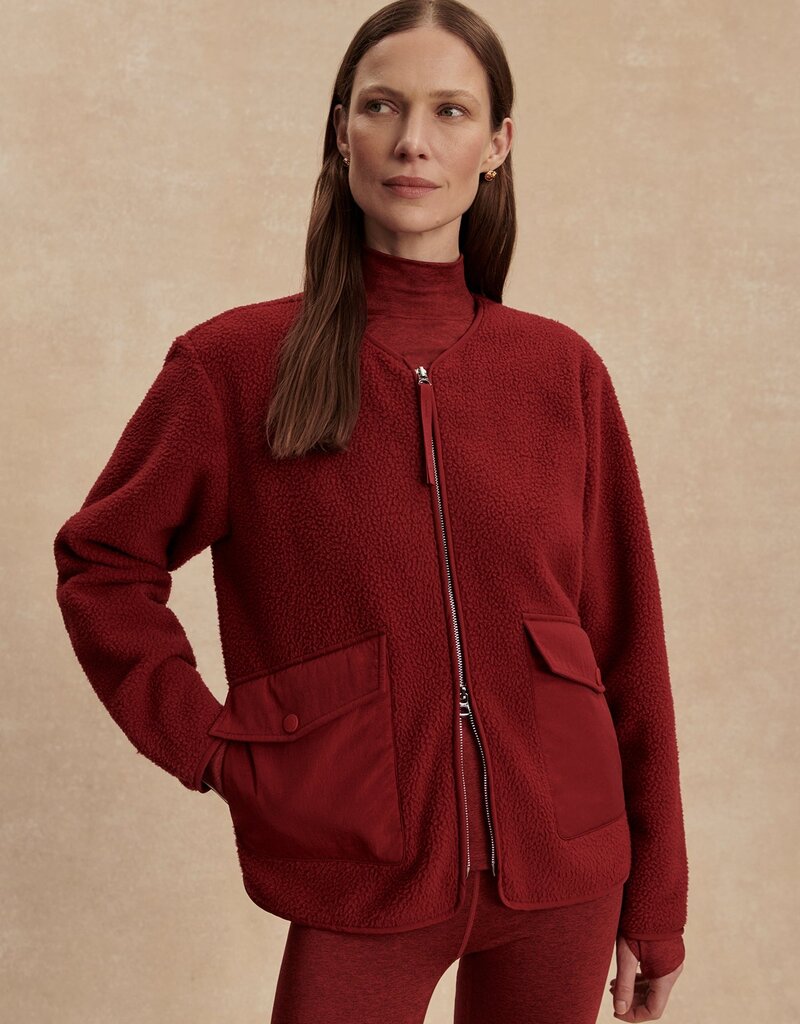 Varley Marina Collarless Fleece