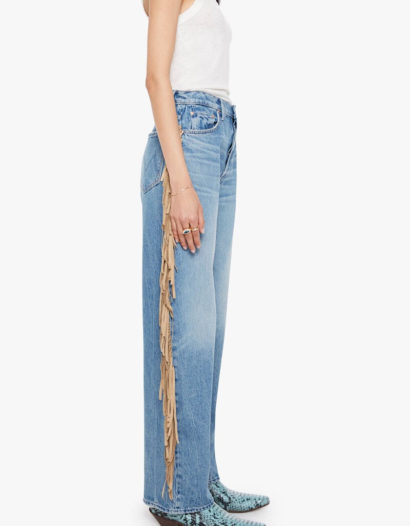 Mother Fringe Half-Pipe Button Sneak - Folk Star