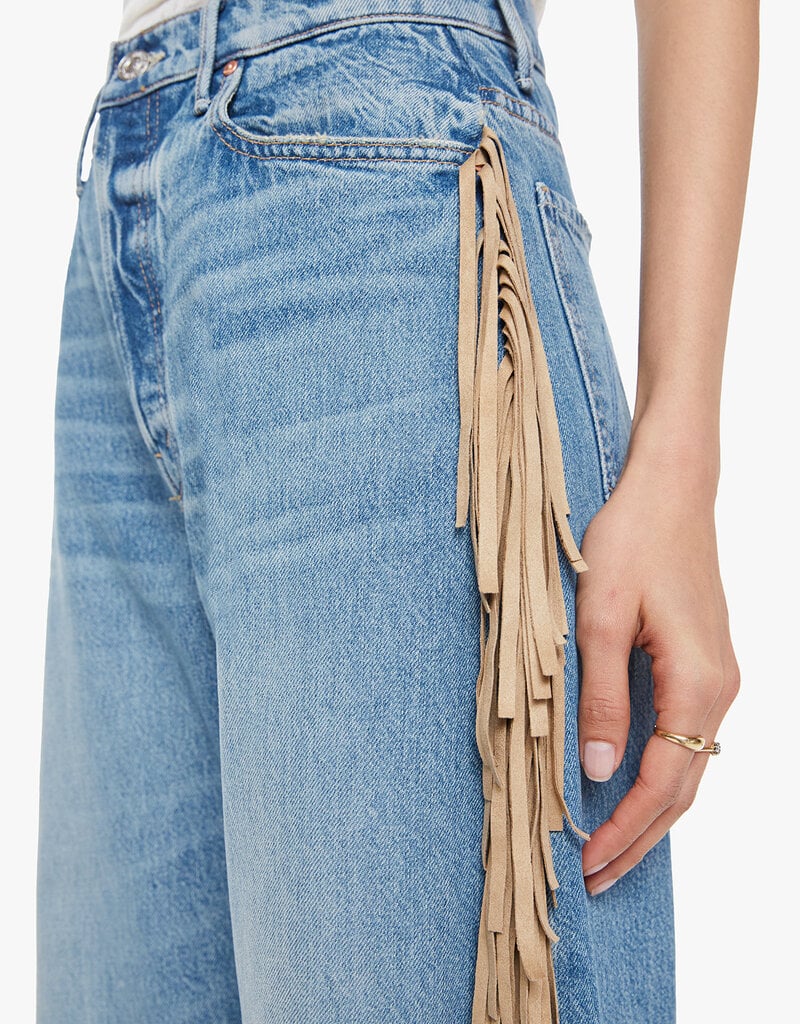 Mother Fringe Half-Pipe Button Sneak - Folk Star