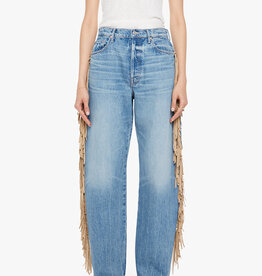 Mother Fringe Half-Pipe Button Sneak - Folk Star