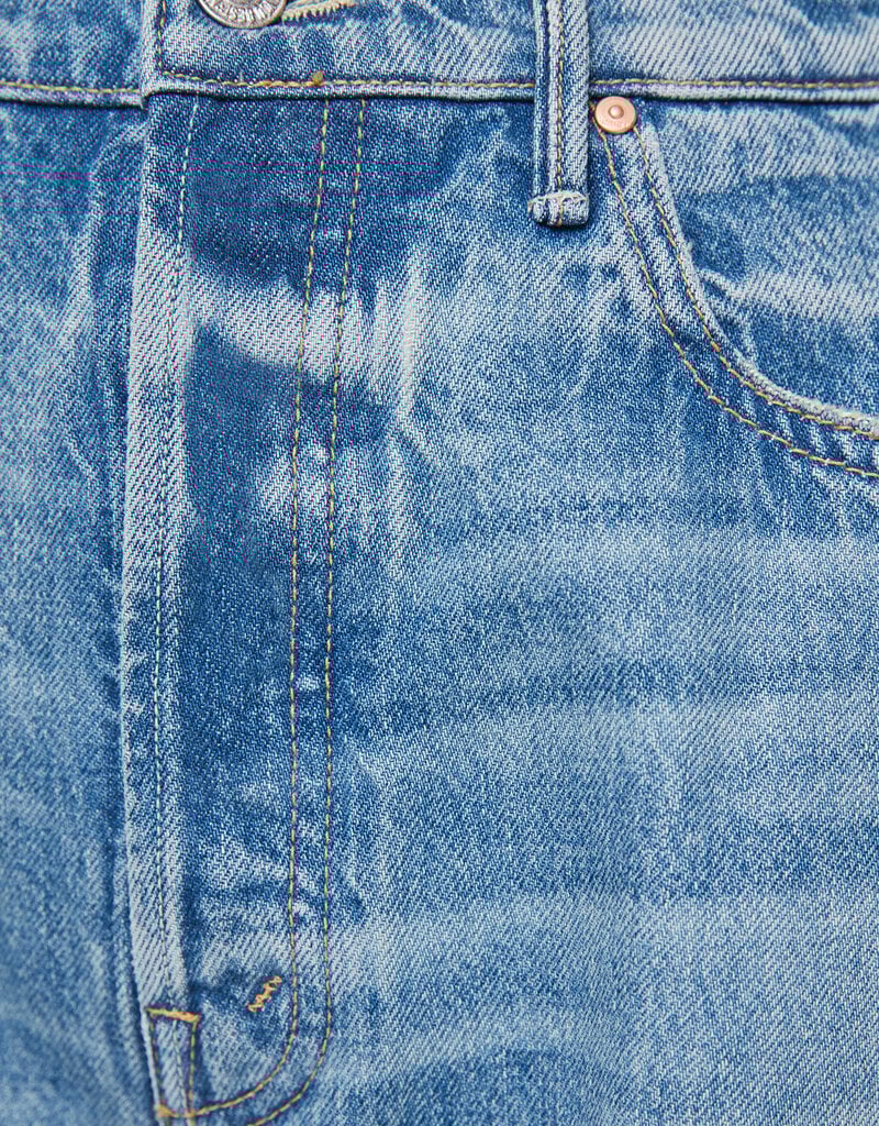 Mother Fringe Half-Pipe Button Sneak - Folk Star