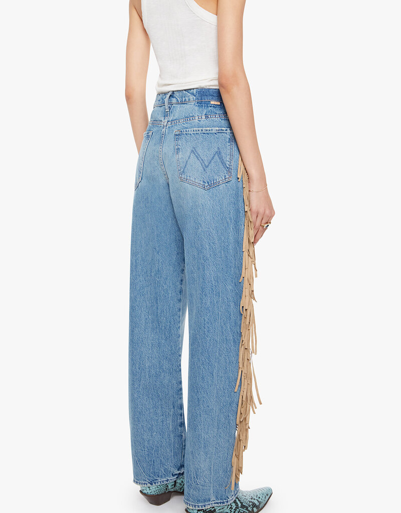 Mother Fringe Half-Pipe Button Sneak - Folk Star