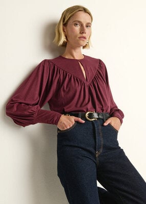 Nation Jeannie Keyhole Top