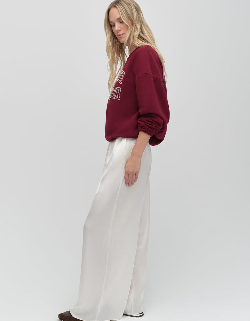 Favorite Daughter Collegiate Embroidery Sweatshirt