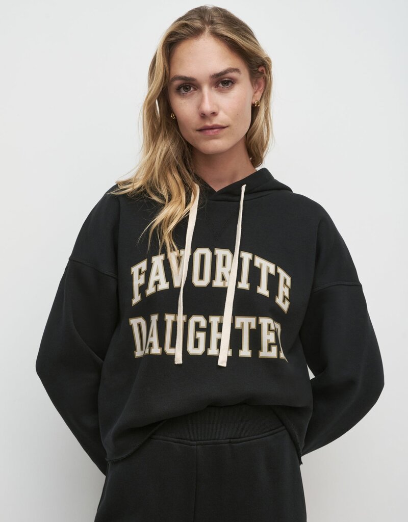 Favorite Daughter Cropped Collegiate Hoodie