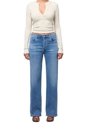 Citizens of Humanity Annina Straight 33" - Stella