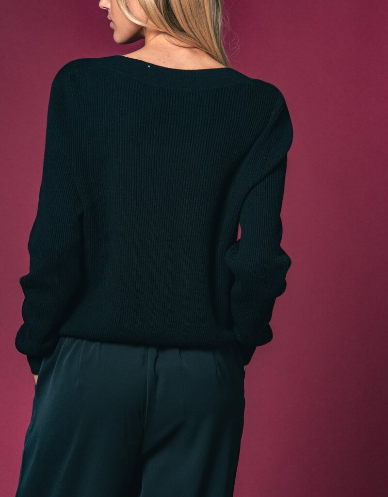 The Shirt V-Neck Cotton Cashmere Cardigan