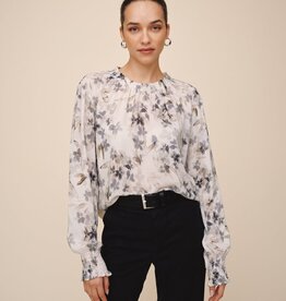 Bella Dahl Elastic Shirred Blouse