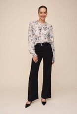 Bella Dahl Elastic Shirred Blouse