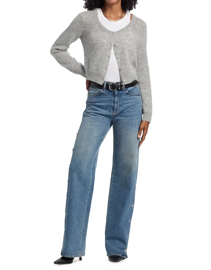 Paige Sasha 34" Side Seam Snaps - Cruising