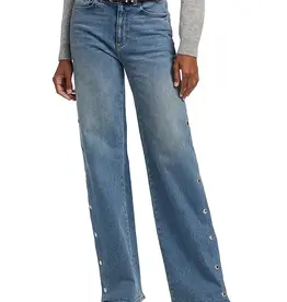 Paige Sasha 34" Side Seam Snaps - Cruising