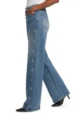 Paige Sasha 34" Side Seam Snaps - Cruising