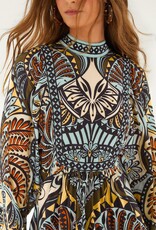 Farm Rio Multicolor Balamana Mini Dress