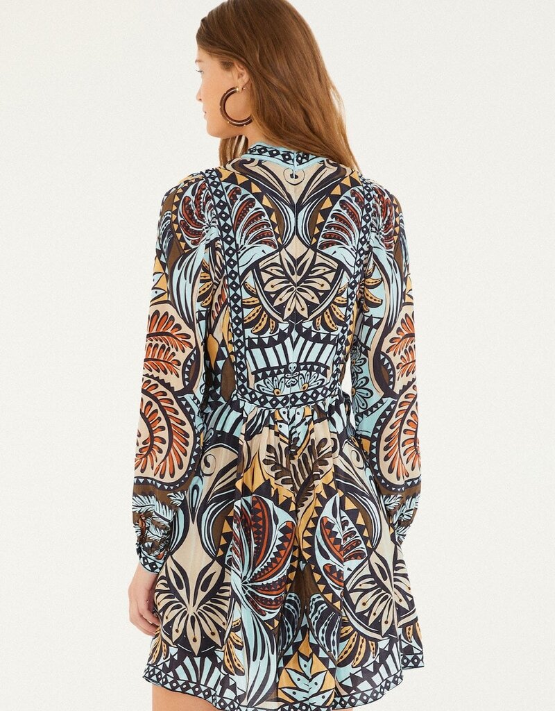 Farm Rio Multicolor Balamana Mini Dress