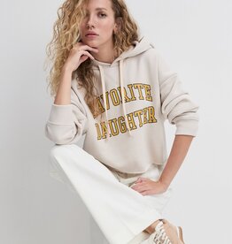 Favorite Daughter Cropped Collegiate Hoodie