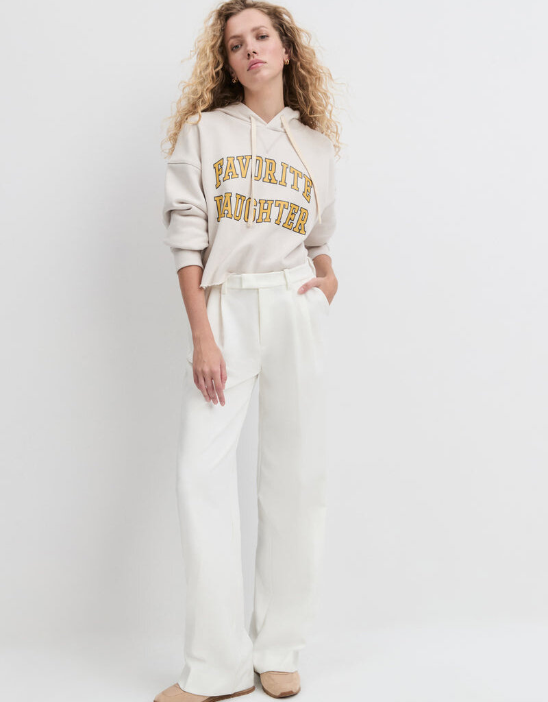 Favorite Daughter Cropped Collegiate Hoodie