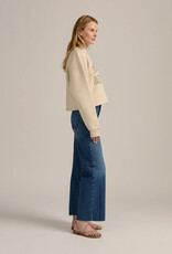 Favorite Daughter Cropped Collegiate Sweatshirt