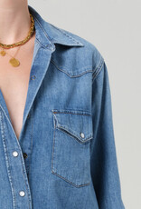 Citizens of Humanity Cropped Western Shirt
