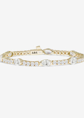 Melinda Maria The Maven Tennis Bracelet