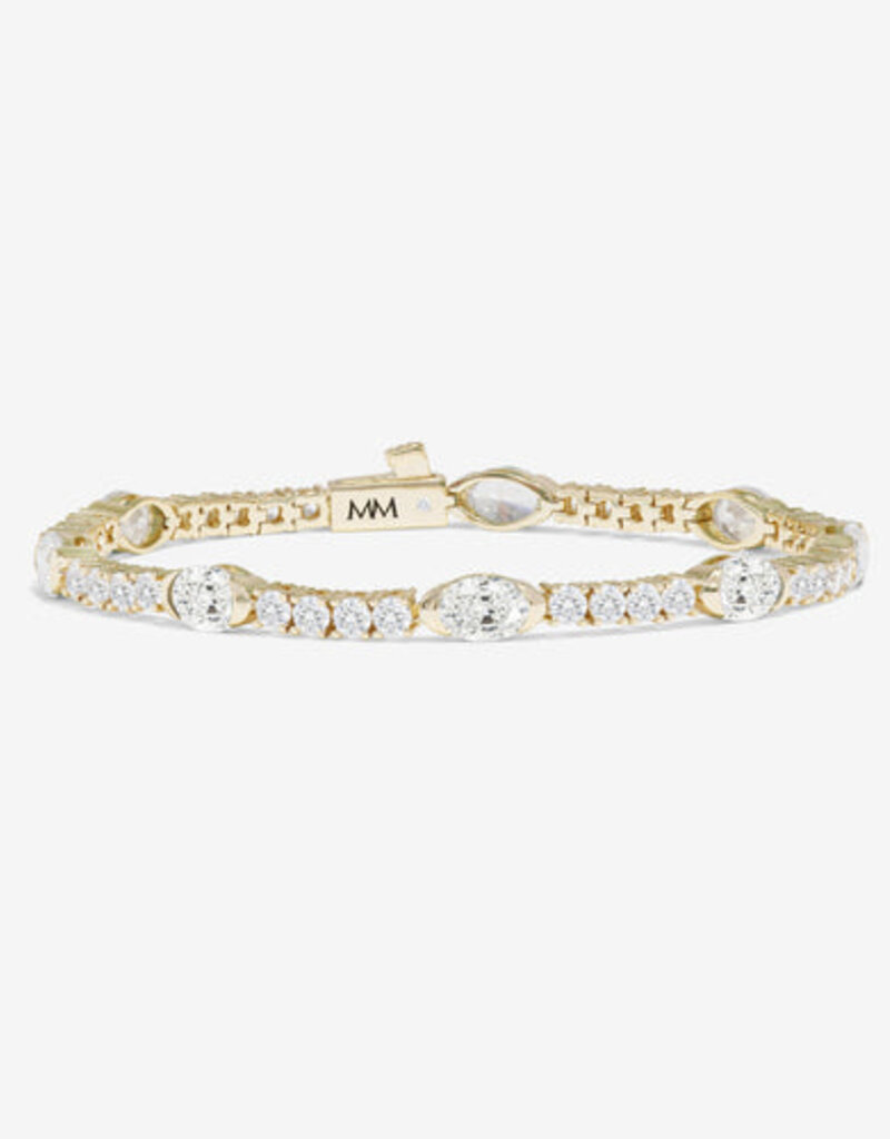 Melinda Maria The Maven Tennis Bracelet