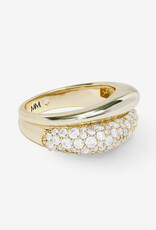 Melinda Maria Norah Pavé Double Ring