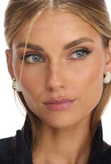 Melinda Maria Norah Pavé Double Hoop