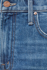 Mother Mid Rise Rambler Zip Ankle - Tambourine Man