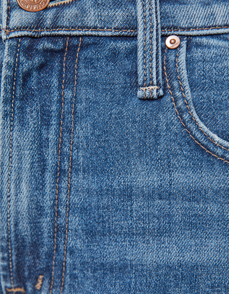 Mother Mid Rise Rambler Zip Ankle - Tambourine Man