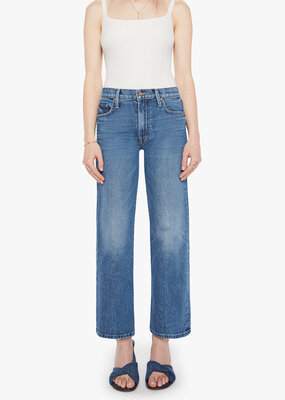 Mother Mid Rise Rambler Zip Ankle - Tambourine Man