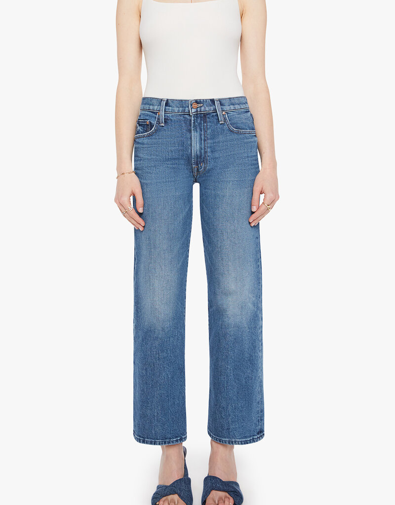 Mother Mid Rise Rambler Zip Ankle - Tambourine Man