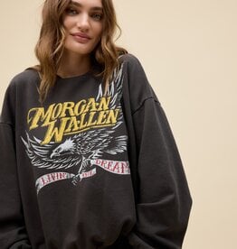 Daydreamer Morgan Wallen Classic Eagle Oversized Crew