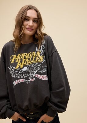 Daydreamer Morgan Wallen Classic Eagle Oversized Crew