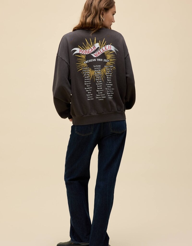 Daydreamer Morgan Wallen Classic Eagle Oversized Crew