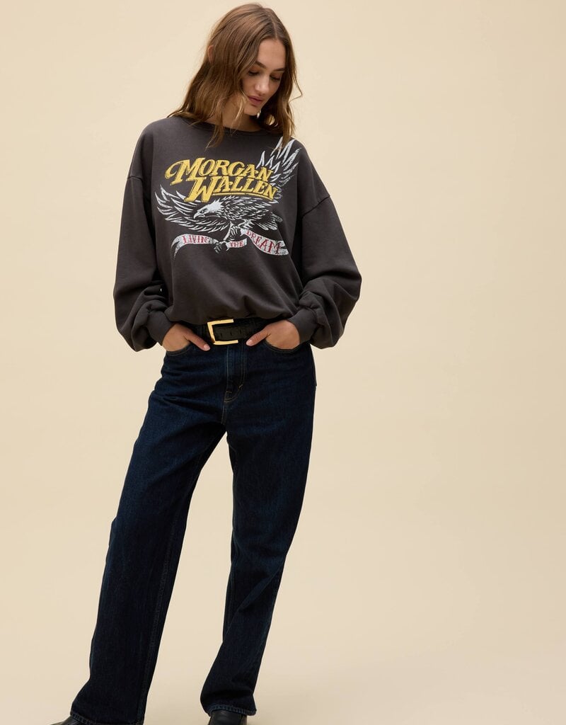 Daydreamer Morgan Wallen Classic Eagle Oversized Crew