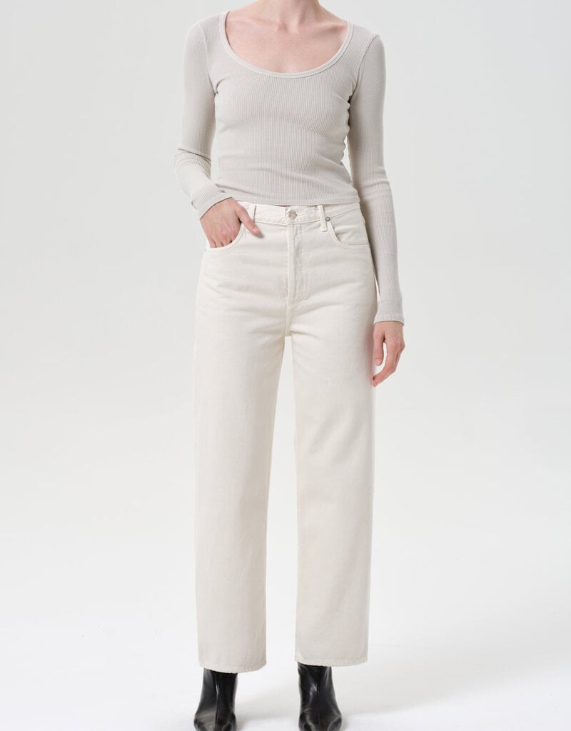 AGOLDE Ren Jean - Brown Rice