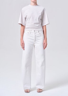 AGOLDE Arc Jean 32" - Chalk White