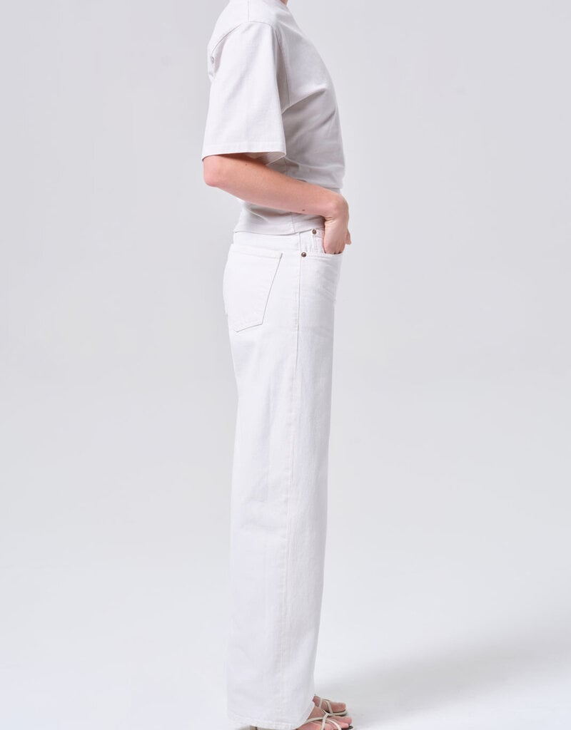 AGOLDE Arc Jean 32" - Chalk White