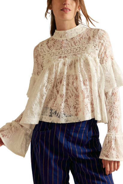 Lilabeth Lace Top