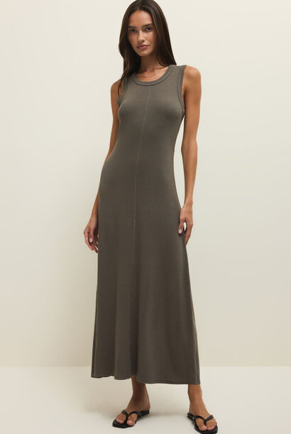Linden Rib Midi Dress