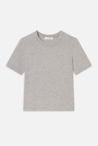 Heather Boxy Tee