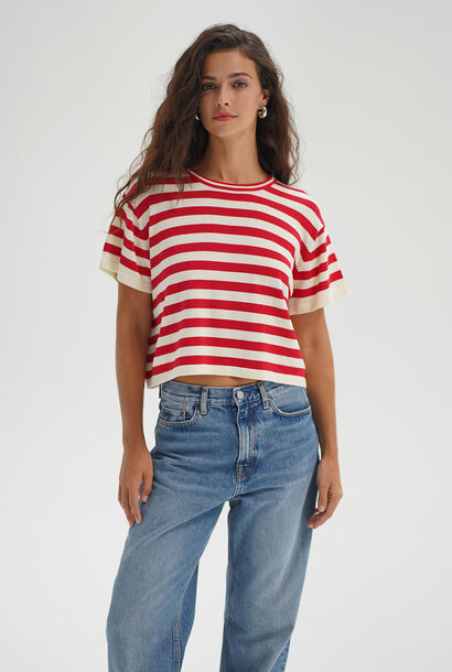 Kori Stripe Short Sleeve