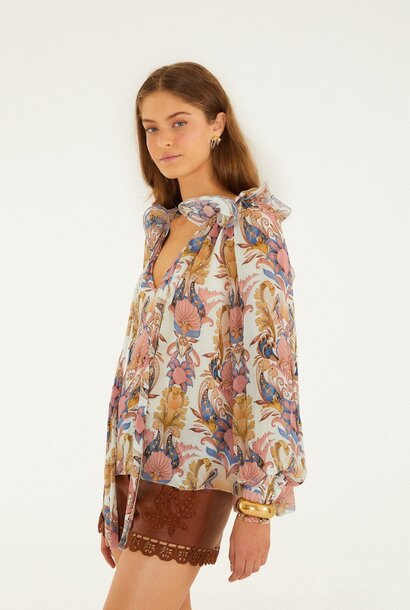 Off-White Sea Garden Blouse