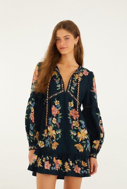 Dark Blue Maira Mini Dress