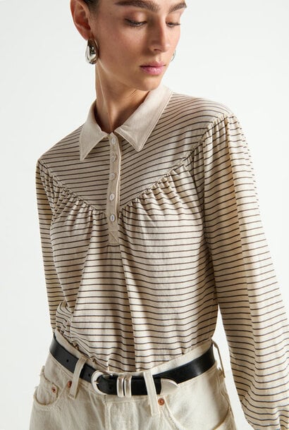 Cecilia Collared Top