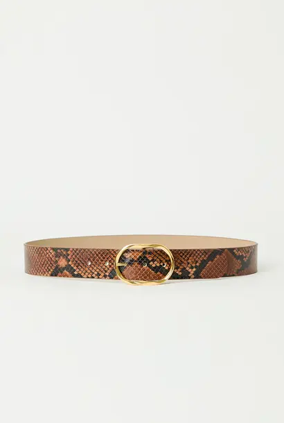 Kyra Python Leather Belt